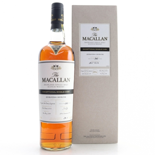 The Macallan Exceptional Single Cask 2018 Esh 3019 06 Single Malt Scotch