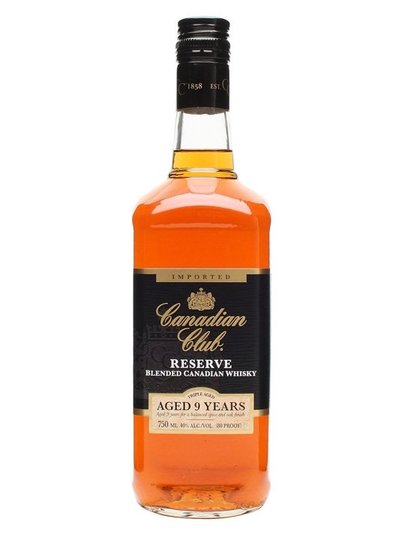 Canadian Club Reserve Aged 9 Year Blended Canadian Whisky