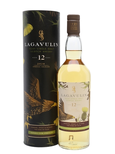 Lagavulin Natural Cask Strength 12 Year Old Single Malt Scotch Whisky