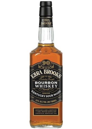 Ezra Brooks Black Label Kentucky Straight Bourbon Whiskey