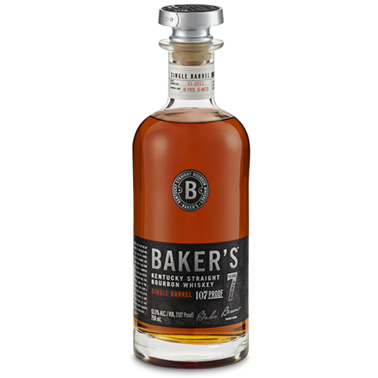 Bakers Single Barrel 7 Year Old Kentucky Straight Bourbon