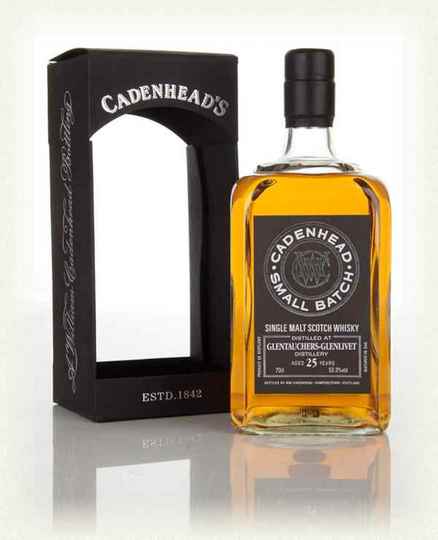 Cadenheads Small Batch Glentauchers Glenlivet 25 Year Old Single Malt Scotch Whisky