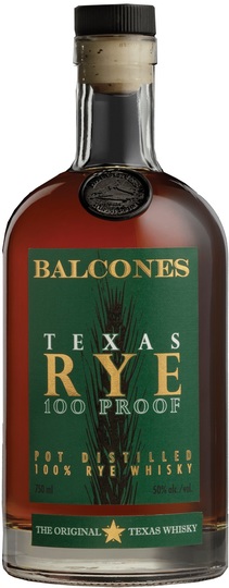 Balcones Distilling 100 Proof Rye Whisky