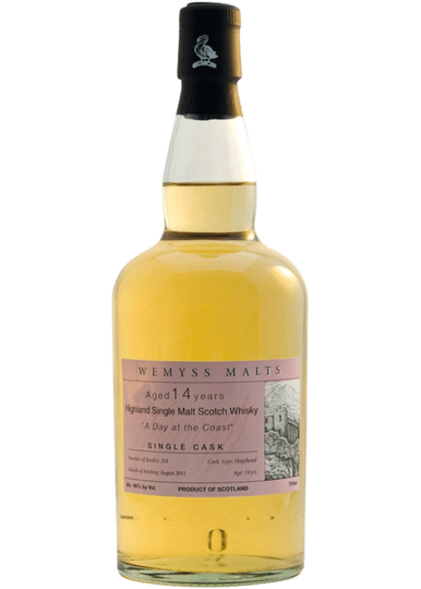 Wemyss Malts Clynelish A Day At The Coast 14 Year Old Single Malt Scotch Whisky
