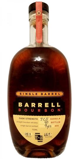 Barrell Single Barrel Cask Strength Bourbon Whiskey