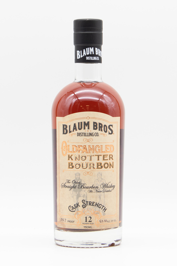 Blaum Brothers 12 Year Old Fangled Knotter Cask Strength Bourbon Whiskey