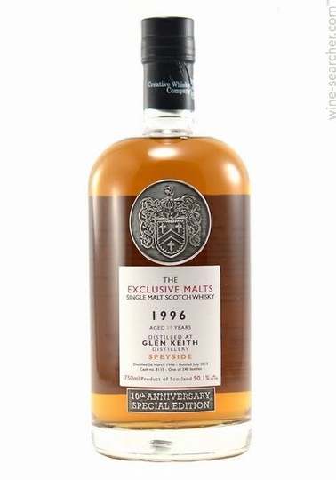 The Exclusive Malts 10th Anniversary Special Edition Glen Keith 19 Year Old Single Malt Scotch Whisky