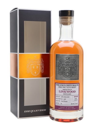 The Exclusive Malts Linkwood 11 Year Old Single Malt Scotch Whisky