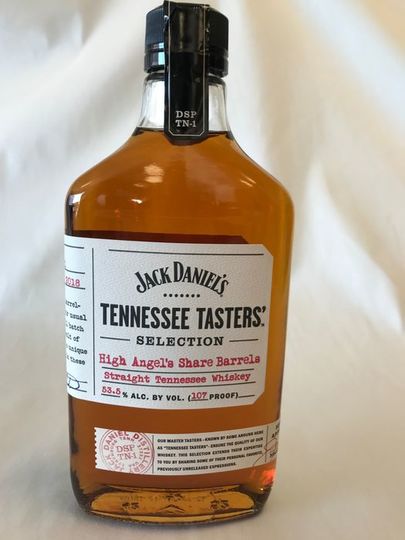Jack Daniels Tennessee Tasters Selection High Angels Share Barrels Straight Whiskey