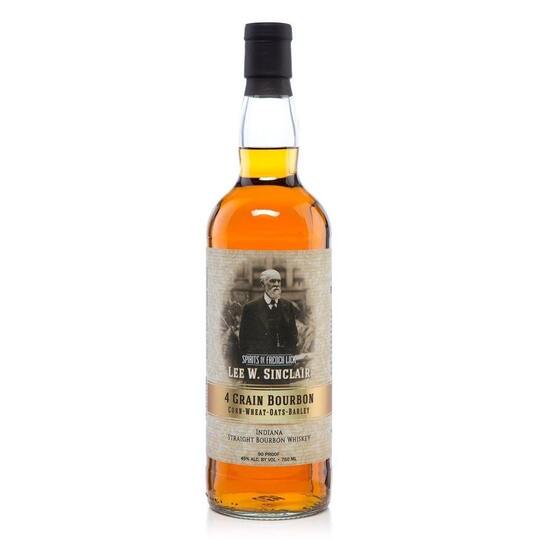 Lee W Sinclair 4 Grain Straight Bourbon Whiskey
