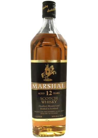 Marshal Black Label 12 Year Old Scotch Whisky