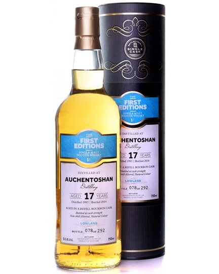The First Editions Auchentoshan 17 Year Old Scotch Single Malt Scotch Whisky