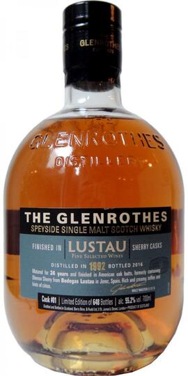 The Glenrothes Lustau Sherry Cask Single Malt Scotch Whisky
