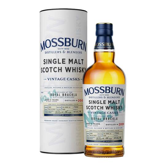 Mossburn Vintage Casks Royal Brackla No14 9 Year Old Single Malt Scotch Whisky