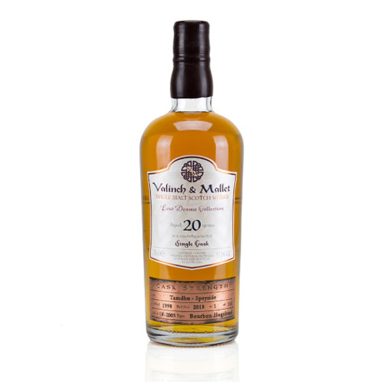 Valinch Mallet Lost Drams Collection Tamdhu 20 Year Old Single Malt Scotch Whisky