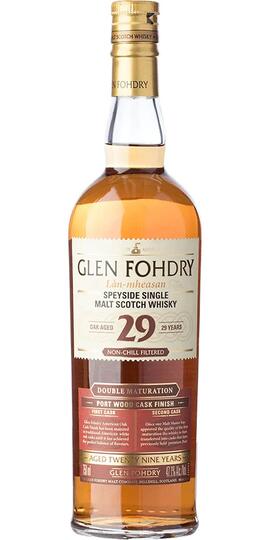 Glen Fohdry Lan Mheasan Port Wood Cask Finish 29 Year Old Single Malt Scotch Whisky