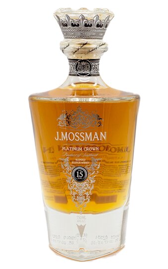 J Mossman Platinum Crown 15 Year Old Blended Scotch Whisky