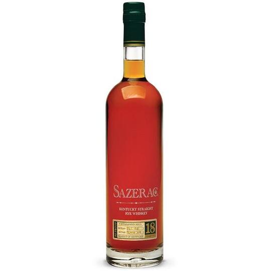 Sazerac 18 Year Old Kentucky Straight Rye Whiskey