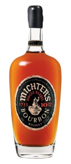 Michters 10 Year Old Single Barrel Bourbon Whiskey