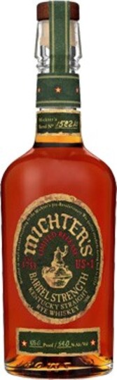 Michters Limited Release Barrel Strength Kentucky Straight Rye Whiskey