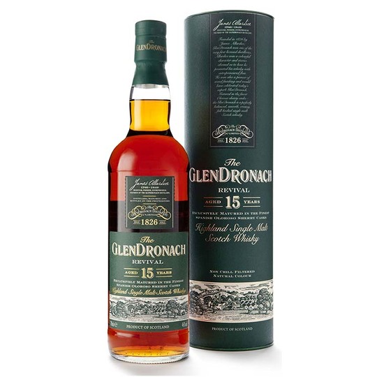 The Glendronach Revival 15 Year Old Single Malt Scotch Whisky
