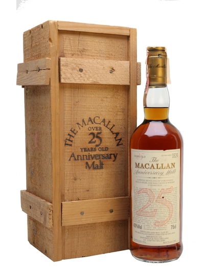 The Macallan Anniversary Malt 25 Year Old Single Malt Scotch Whisky
