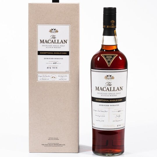 The Macallan Exceptional Single Cask 2018 Esb 9064 05 Single Malt Scotch