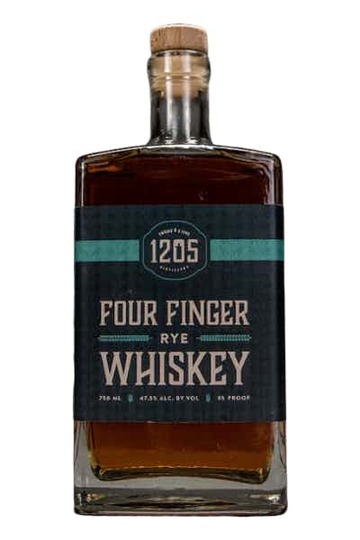 1205 Distillery Four Finger Rye Whiskey