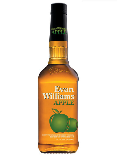 Evan Williams Apple Flavored Bourbon Liqueur