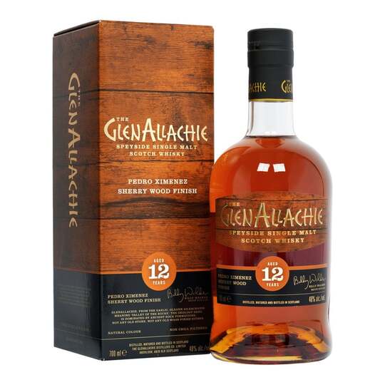 Glenallachie Pedro Ximenez Sherry Wood Finish 12 Year Old Single Malt Scotch Whisky