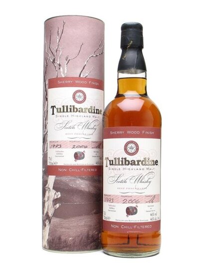 Tullibardine Sherry Wood Finish Single Malt Scotch Whisky