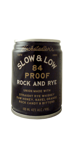 Hochstadters Slow Low Rock Rye Whiskey