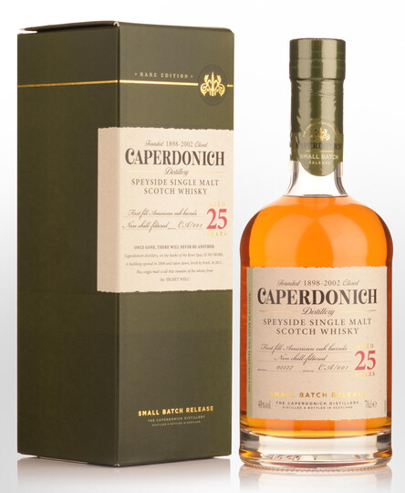 Caperdonich 25 Year Old Single Malt Scotch Whisky