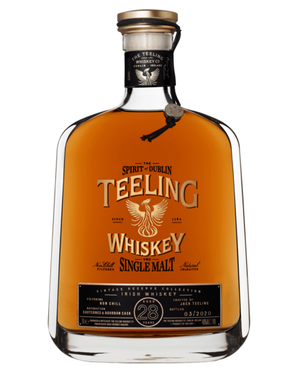 The Teeling Whiskey Co Vintage Reserve Collection 28 Years Old Single Malt Irish Whiskey