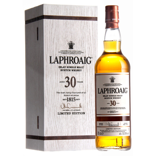 Laphroaig 30 Year Old Single Malt Scotch Whisky