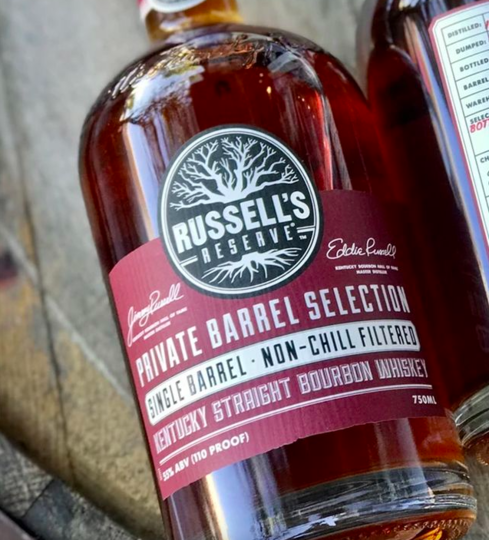 Wild Turkey Russells Reserve Private Single Barrel Straight Bourbon Whiskey