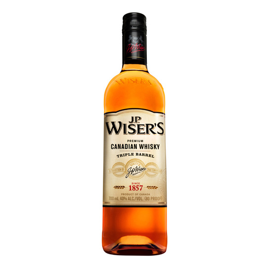 J P Wisers Triple Barrel Canadian Whisky