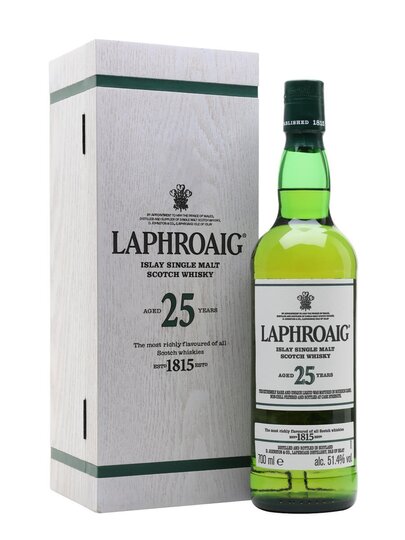 Laphroaig 25 Year Old Single Malt Scotch Whisky