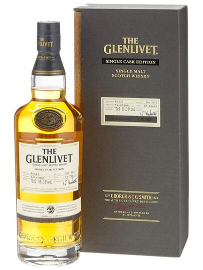 The Glenlivet Single Cask Edition Allargue 18 Year Old Single Malt Scotch Whisky