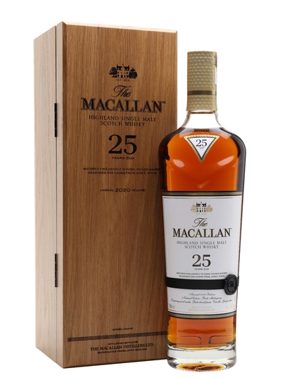 The Macallan 25 Year Old Sherry Oak Single Malt Scotch Whisky