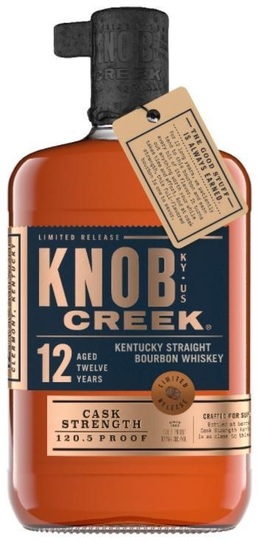 Knob Creek Limited Release Cask Strength 12 Year Old Straight Bourbon Whiskey