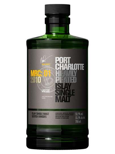 Bruichladdich Port Charlotte Cask Exploration Series Mrc 01 Heavily Peated 7 Year Old Single Malt Scotch Whisky