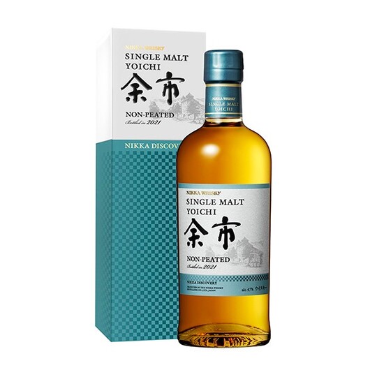 Nikka Discovery Yoichi Non Peated Single Malt Japanese Whisky With Box