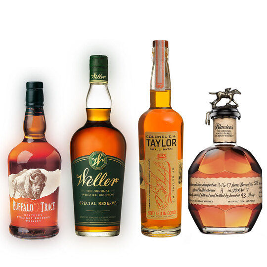 Buffalo Trace Tasting Vertical Buffalo Trace Weller Taylor Blantons Bundle