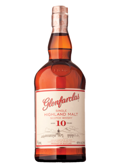Glenfarclas 10 Year Old Single Malt Scotch Whisky