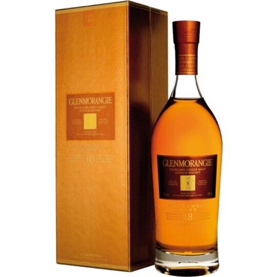 Glenmorangie 18 Year Old Extremely Rare Single Malt Scotch Whisky