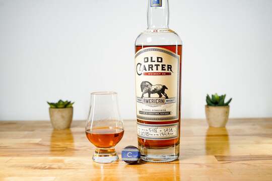 Old Carter 13 Year Old Single Barrel Strength Straight Bourbon Whiskey