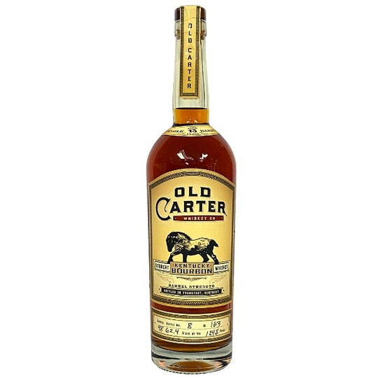 Old Carter 13 Year Old Single Barrel Strength Straight Bourbon Whiskey