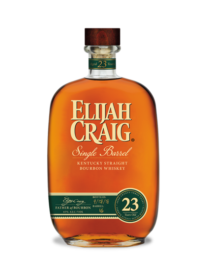 Elijah Craig 23 Year Old Single Barrel Kentucky Straight Bourbon Whiskey
