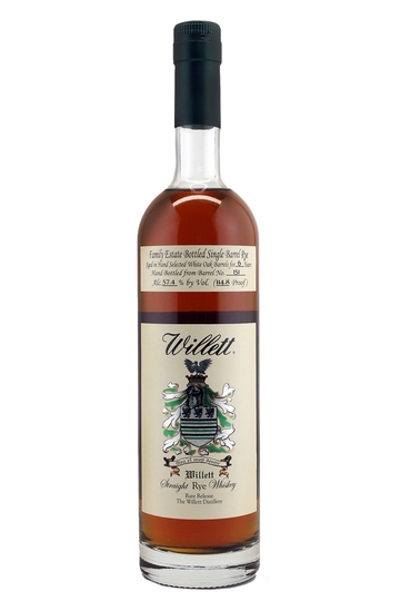 Willett 6 Year Old Family Estate Single Barrel Rye Whiskey